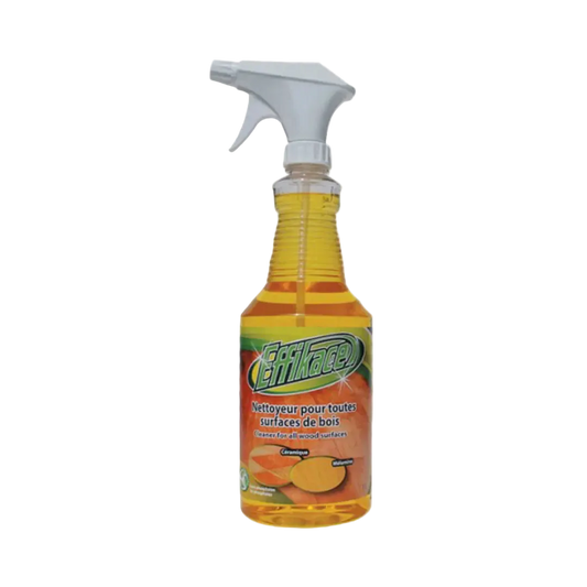 Nettoyant multi - surfaces bois, mélamine et céramique en pulvérisateur - Produits Effikace inc.