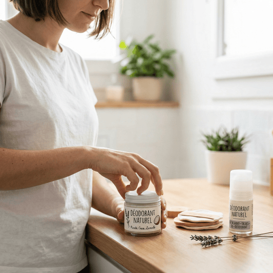 Déodorant naturel vs antisudorifique : lequel tache le plus tes vêtements ? - Produits Effikace inc.