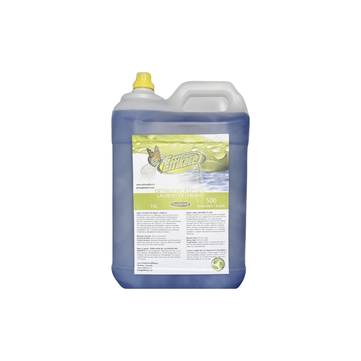 Détergent à lessive - Produits Effikace inc.