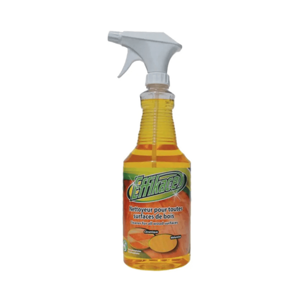 Nettoyant multi - surfaces bois, mélamine et céramique en pulvérisateur - Produits Effikace inc.
