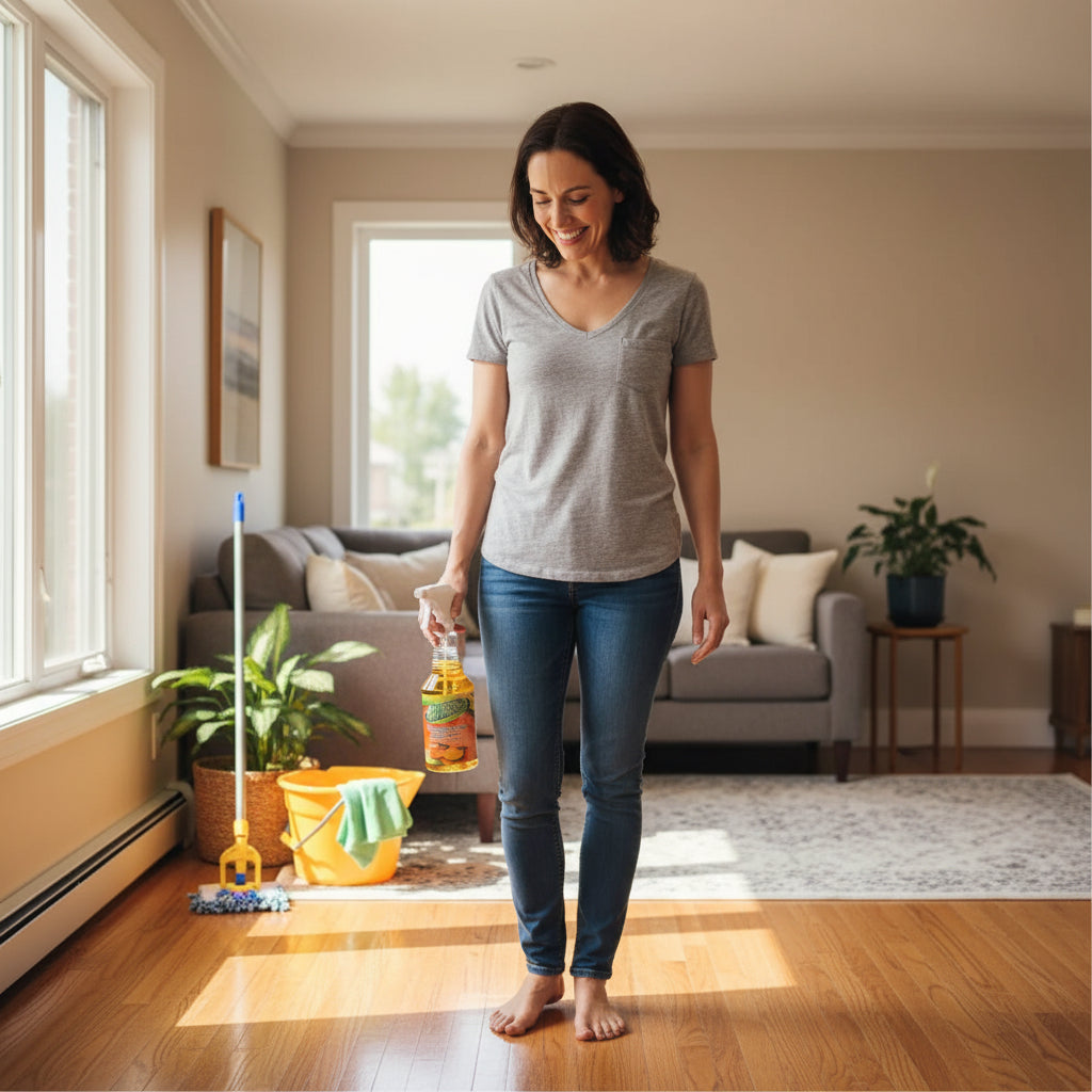 Nettoyeur pour toutes surfaces de bois, mélamines et céramiques