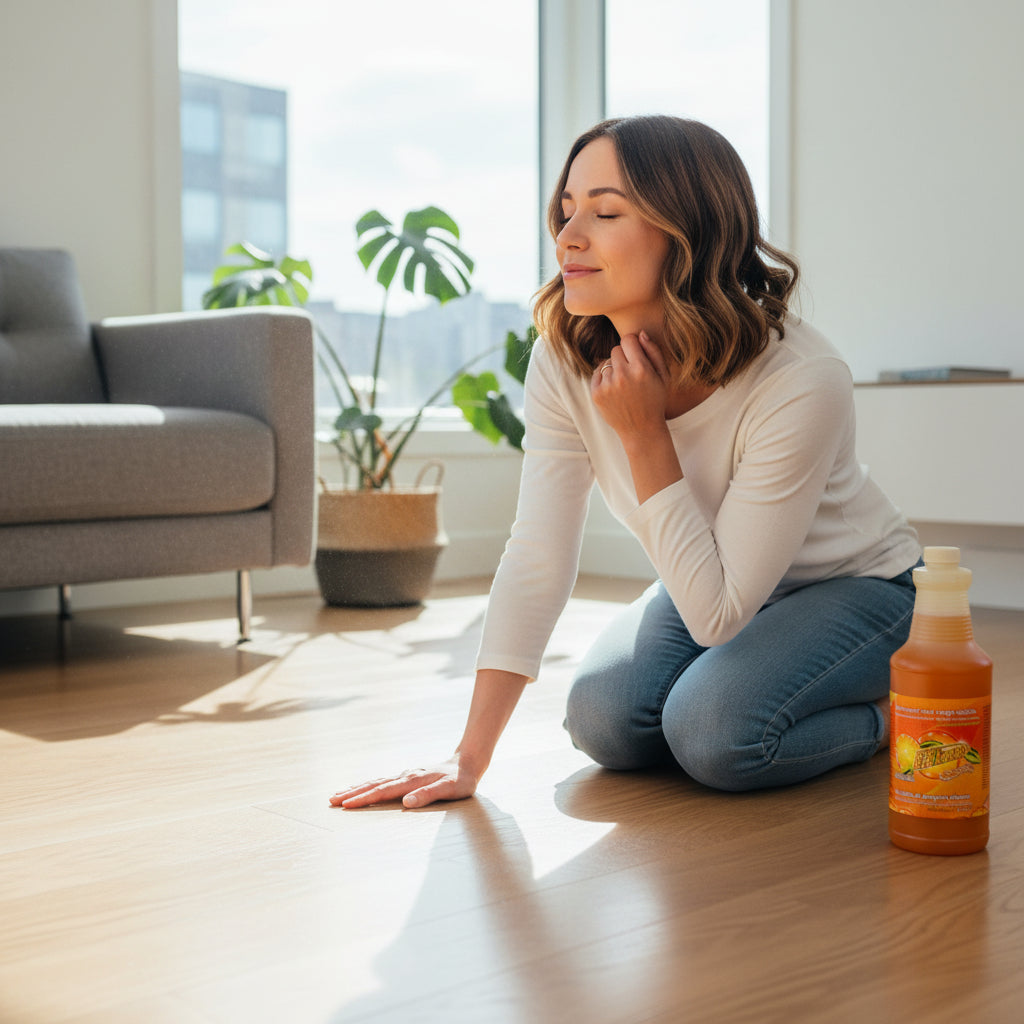 Nettoyant pour planchers de bois et flottants